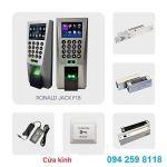Máy chấm công kiểm soát cửa F18